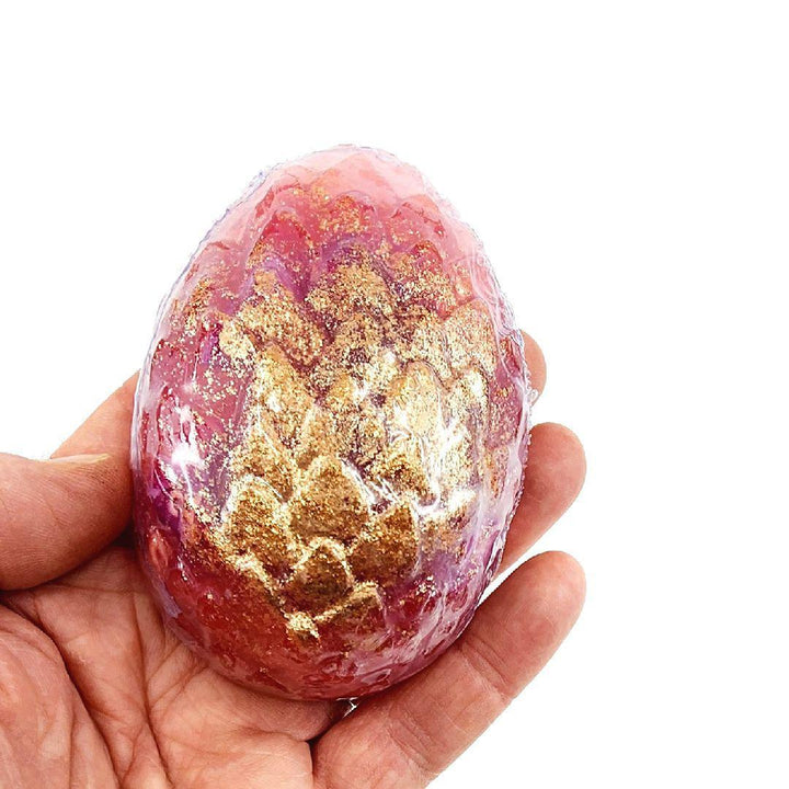 Soap - Dragon Egg with Dice (Pink) by Artisan Bath Co.
