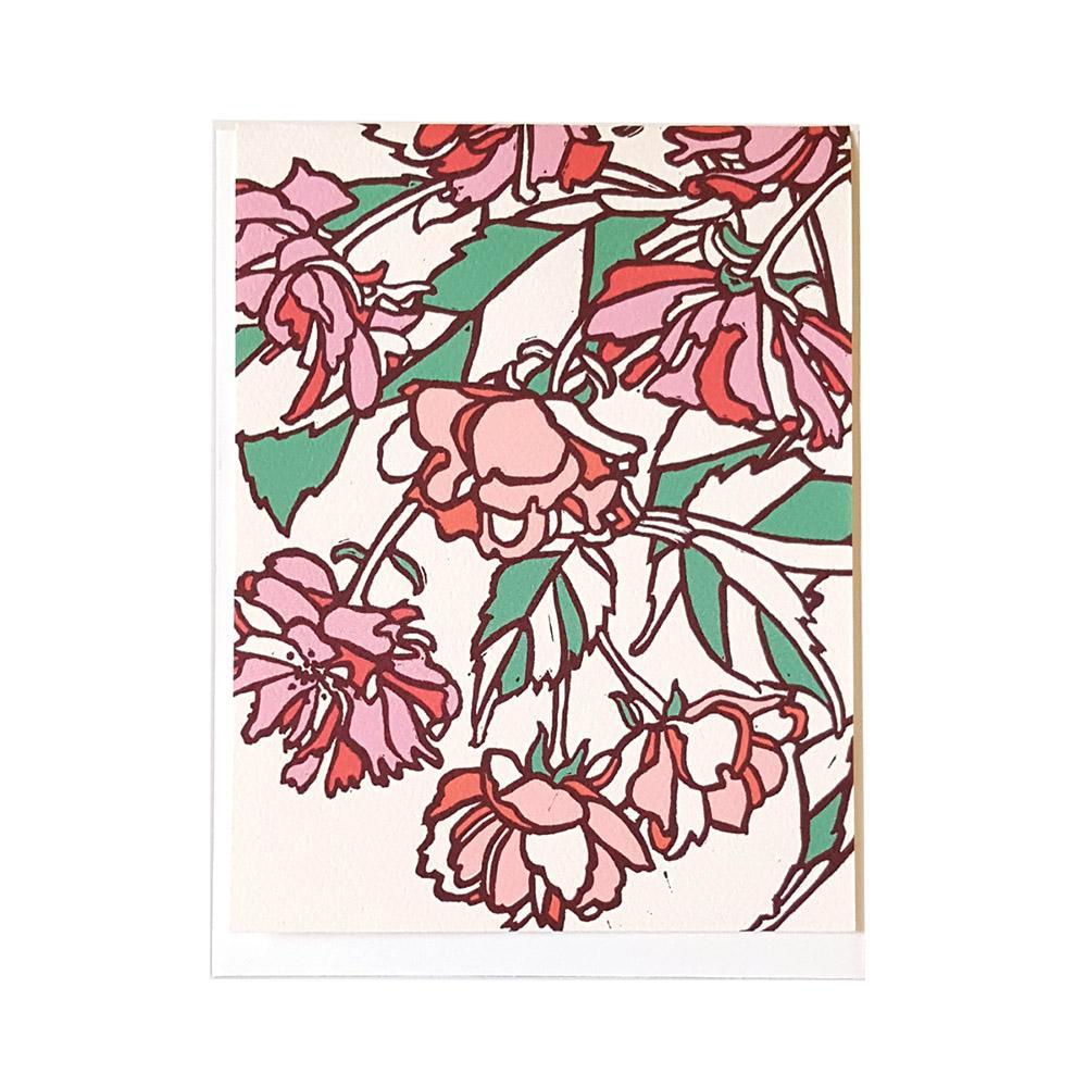 Card - All Occasion - Pink Spring Cherry Blossom by Little Green