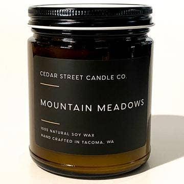 Candle 7oz - Mountain Meadows by Cedar Street Candle Co.