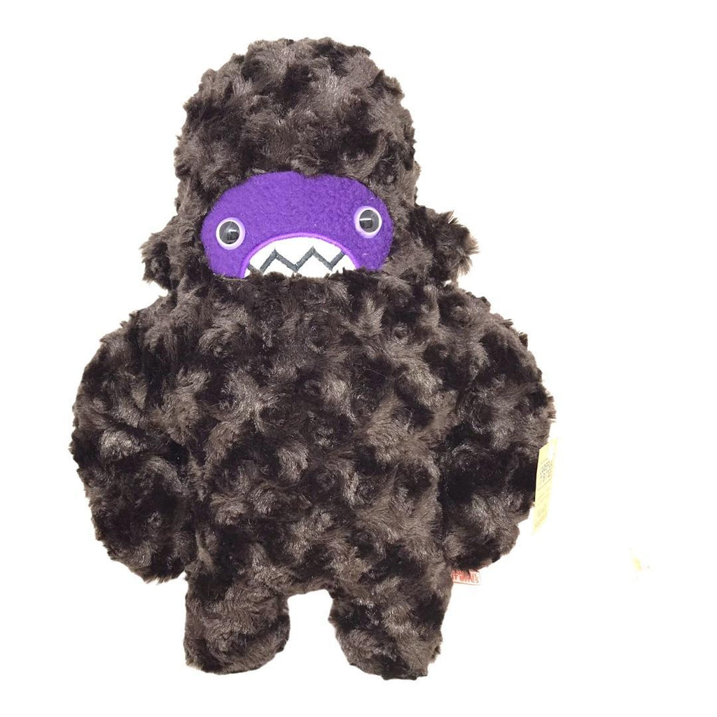 Woolly Yeti - Chocolate Brown Fur Purple Face Lilac Eyes by Careful It Bites