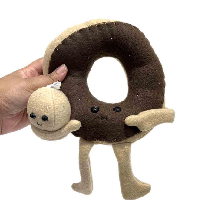 Plush - Donut Plush with Bag Clip Donut Hole by Tiny Tus