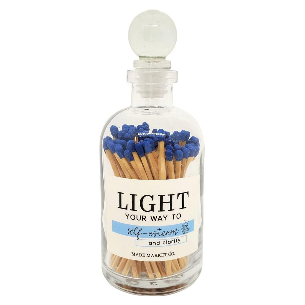 Matches - Light Your Way to Self-Esteem and Clarity (Blue) by Made Market Co.
