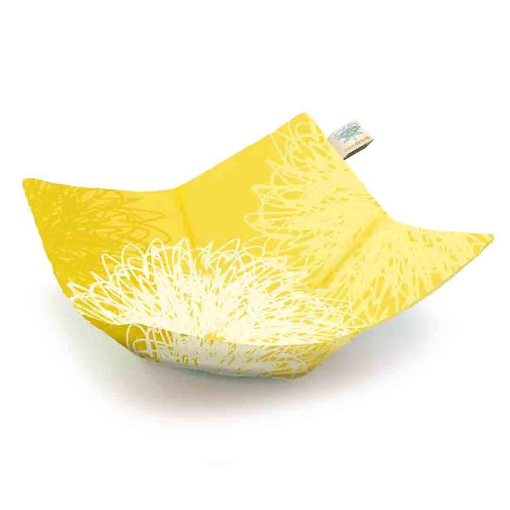 Bowl Holder- Blossom Sunshine (Yellow) Microwave Bowl Holder by Shawn Sargent Designs