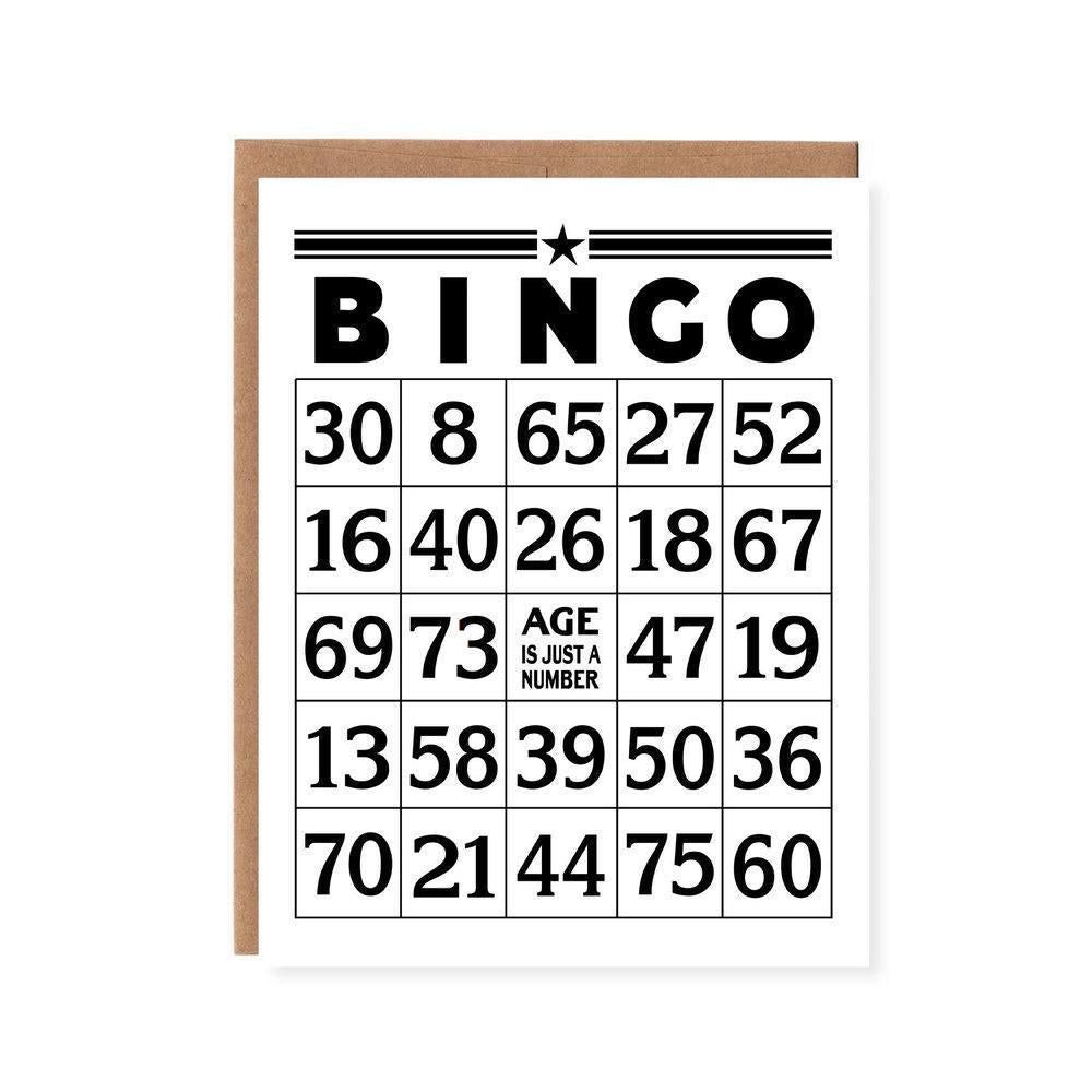 Card - Birthday - Bingo Birthday by Orange Twist