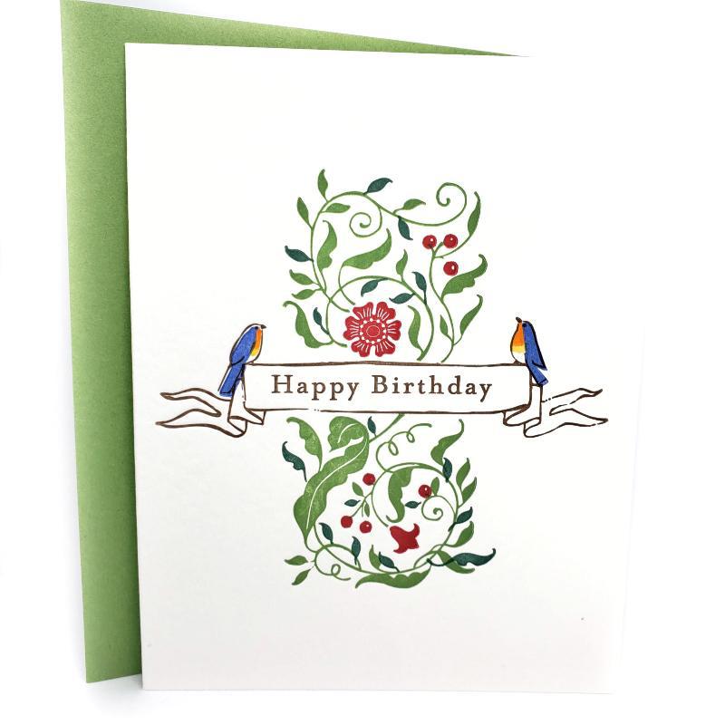 Card - Birthday - Robins Happy Birthday by Ilee Papergoods