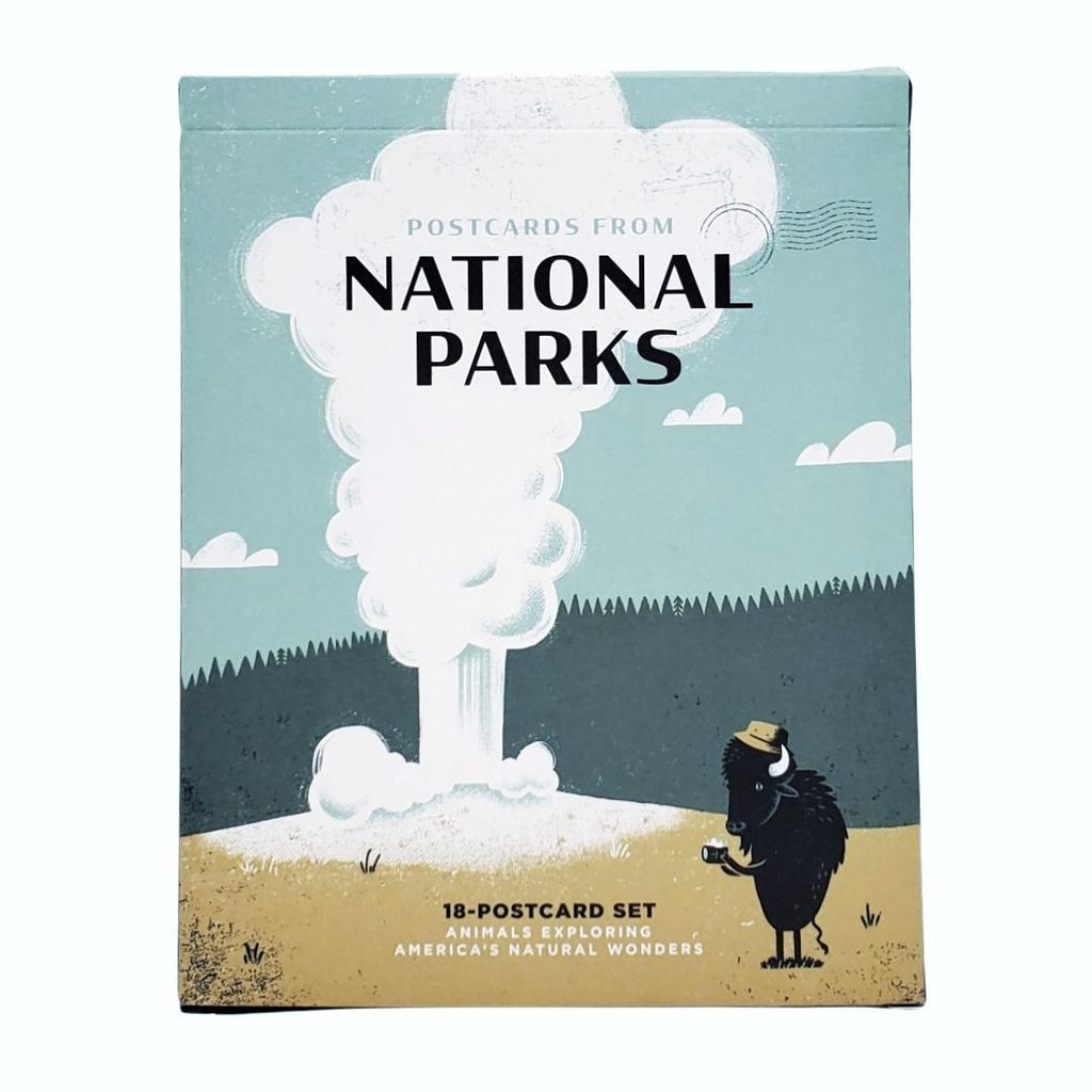Postcards - National Park Series (Set of 18) by Factory 43
