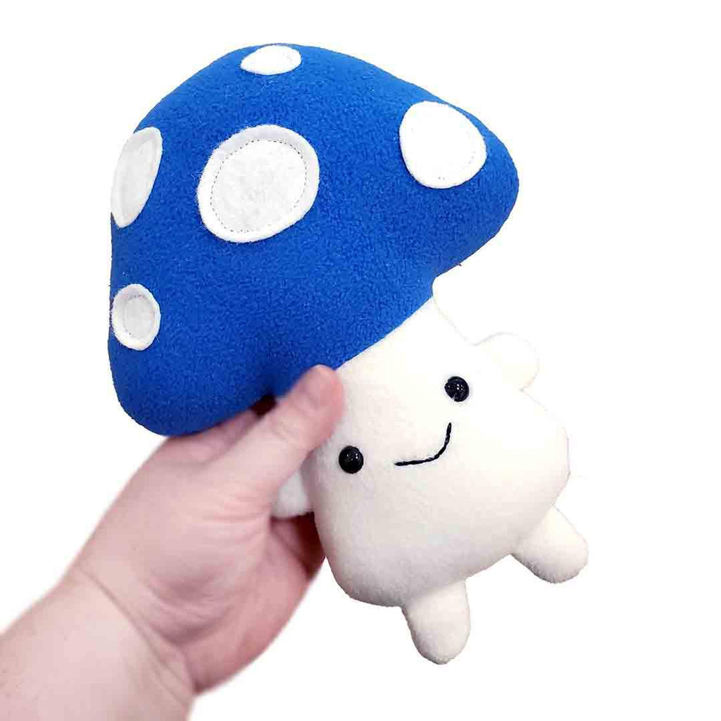 Plush - Mushroom Friend (Blue) by Beautifully Regular