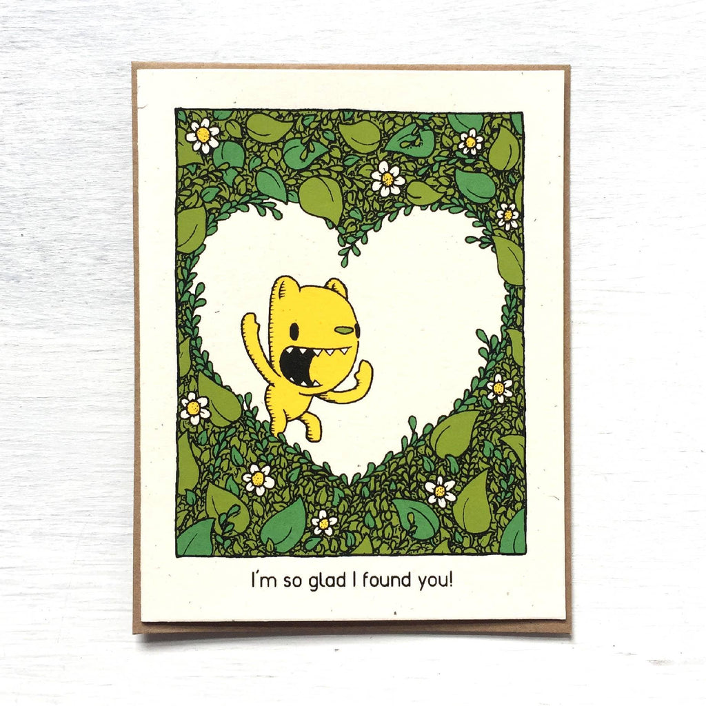 Card - So Glad I Found You by Everyday Balloons Print Shop