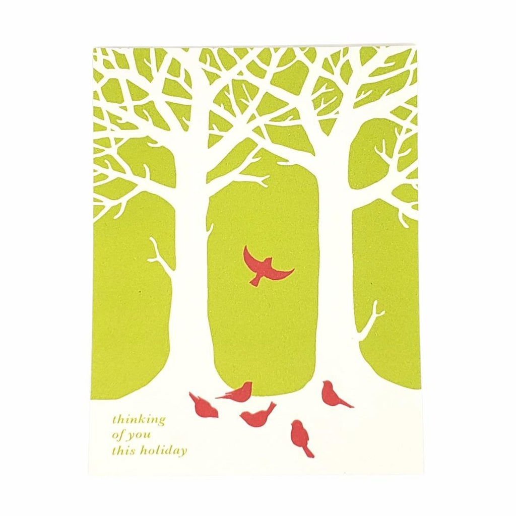Card - Holiday - Thinking Of You This Holiday by Little Green