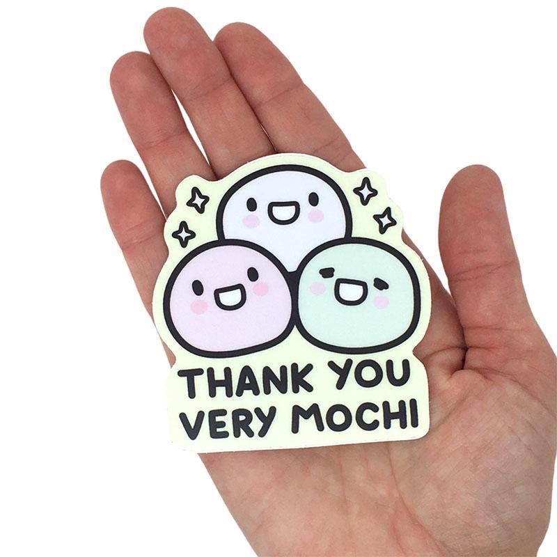 Vinyl Stickers - Thank You Very MOCHI! by Mis0 Happy