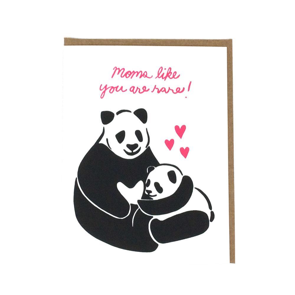 Card - Mother's Day - Rare Panda by Orange Twist