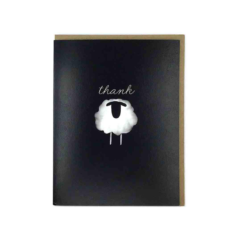 Card - Thank You - Thank Ewe by Red Umbrella Designs