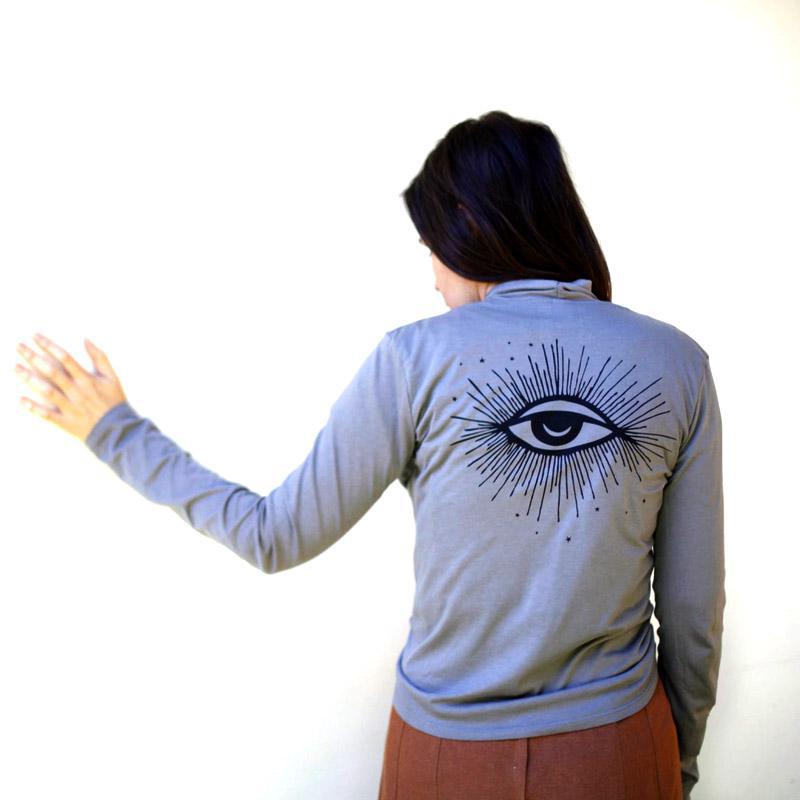 Cardigan Wrap* - Slate Gray Hex Modal Cotton (XL Last One!) by Blackbird Supply Co.