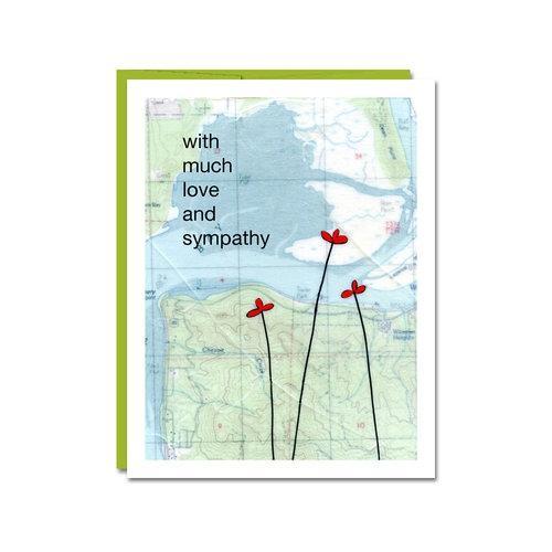 Card - Sympathy - Love and Sympathy by Rachel Austin Art