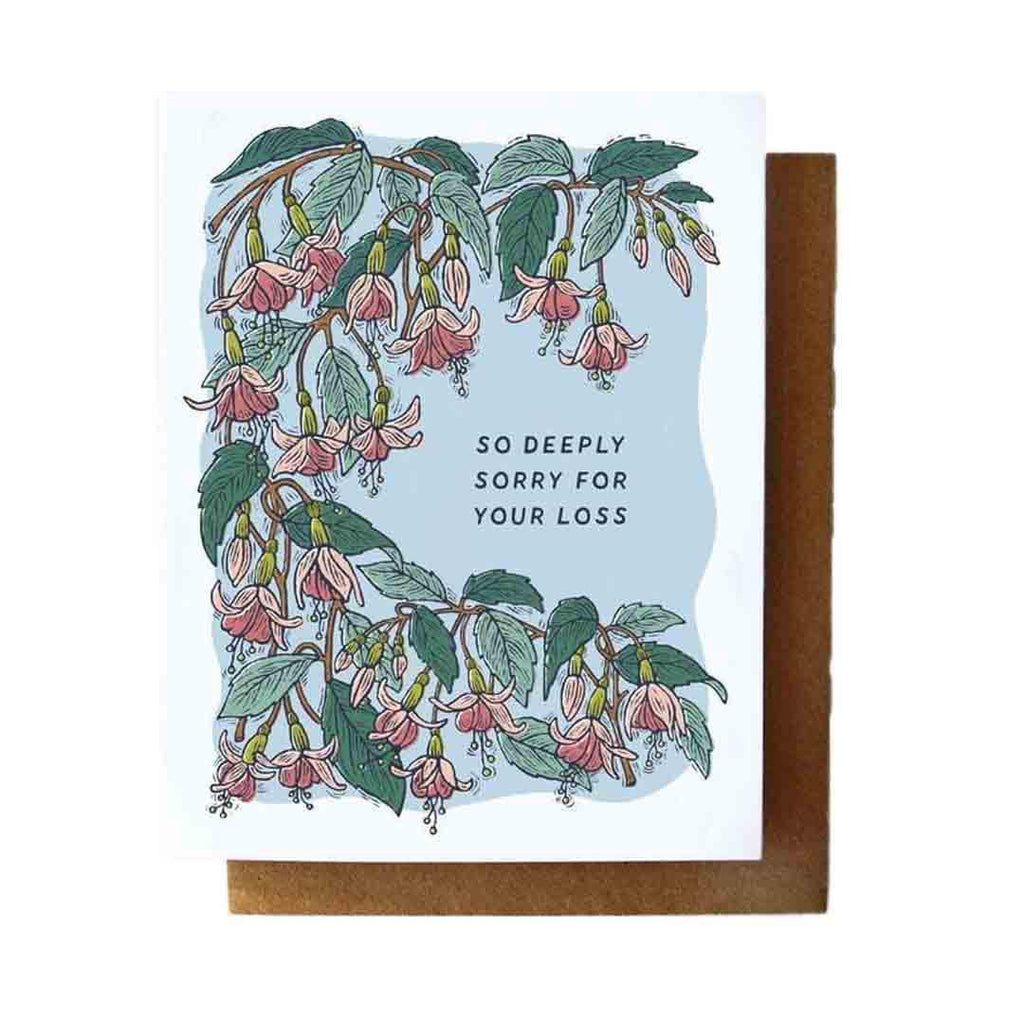 Card - Sympathy - So Deeply Sorry For Your Loss by Root and Branch Paper Co.