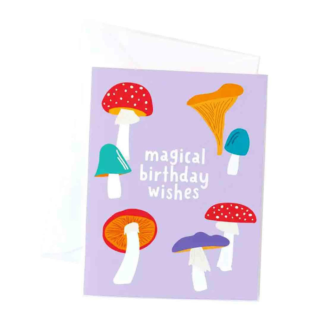 Card - Birthday - Magical Mushrooms by Graphic Anthology