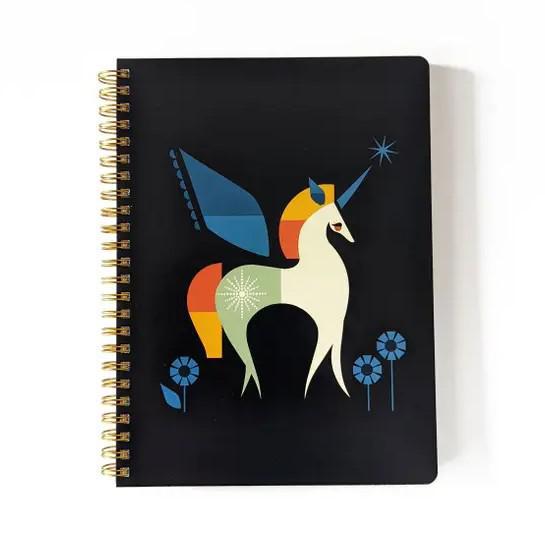 Notebook - Unicorn Spiral Bound by Amber Leaders Designs