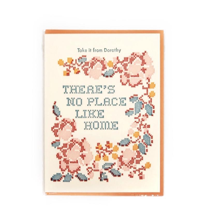 Card - Housewarming - Orange No Place Like Home by Ilee Papergoods