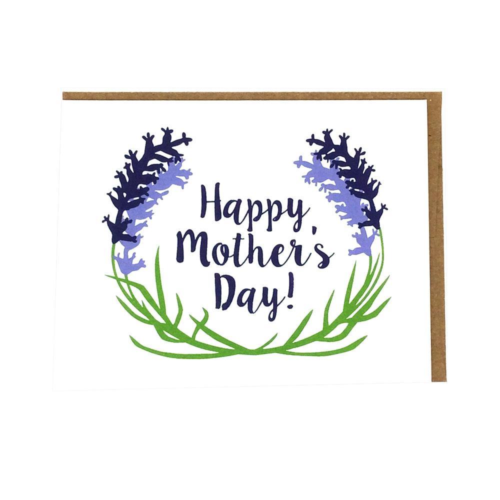 Card - Mother's Day - Lavender by Orange Twist