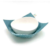 Bowl Holder- Blossom Teal Microwave Bowl Holder by Shawn Sargent Designs, image 2 of 2