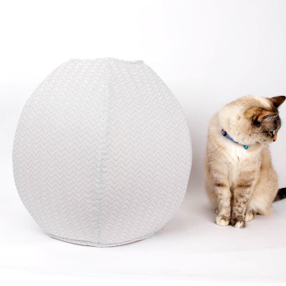 Regular The Cat Ball - Grey Origami Cherry Blossom by The Cat Ball