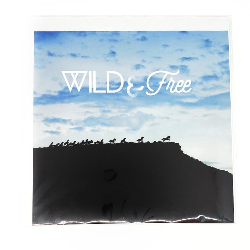 Art Print - 8x8 - Wild & Free (Wild Horses Monument) by Michaela Rose