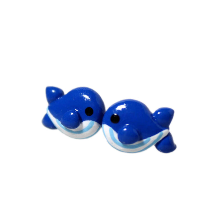 Earrings - Whale Studs by Mariposa Miniatures