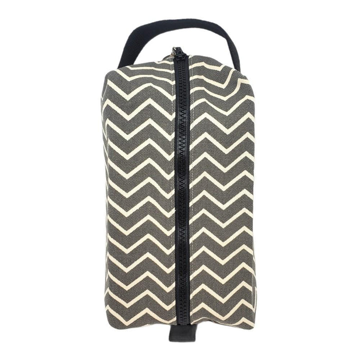 Box Zip - Dopp Kit (Ash Chevron) by Lady Alamo