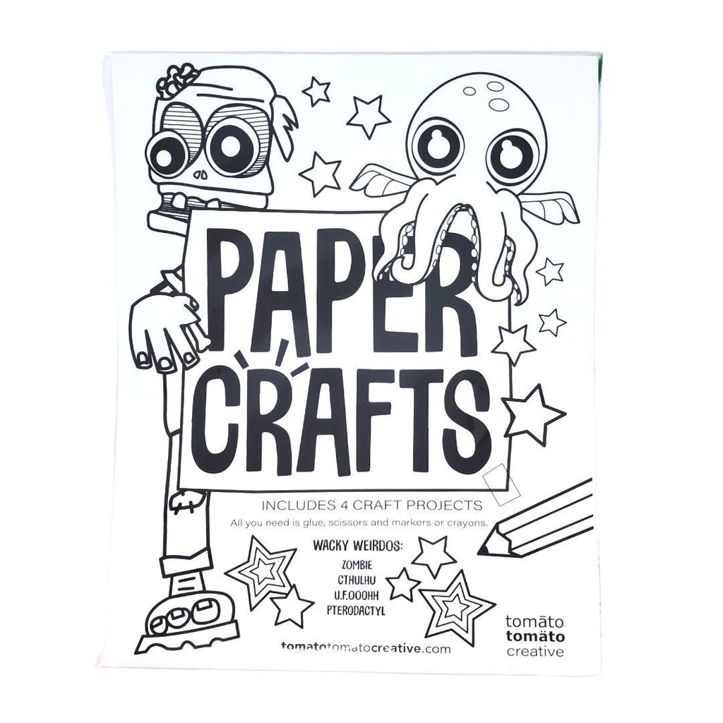 Paper Crafts Kit - Wacky Weirdos by Tomato Tomato Creative