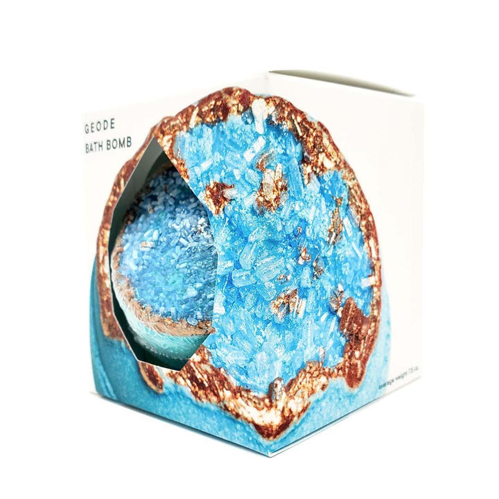 Bath Bomb - Amazonite Geode by Latika Beauty