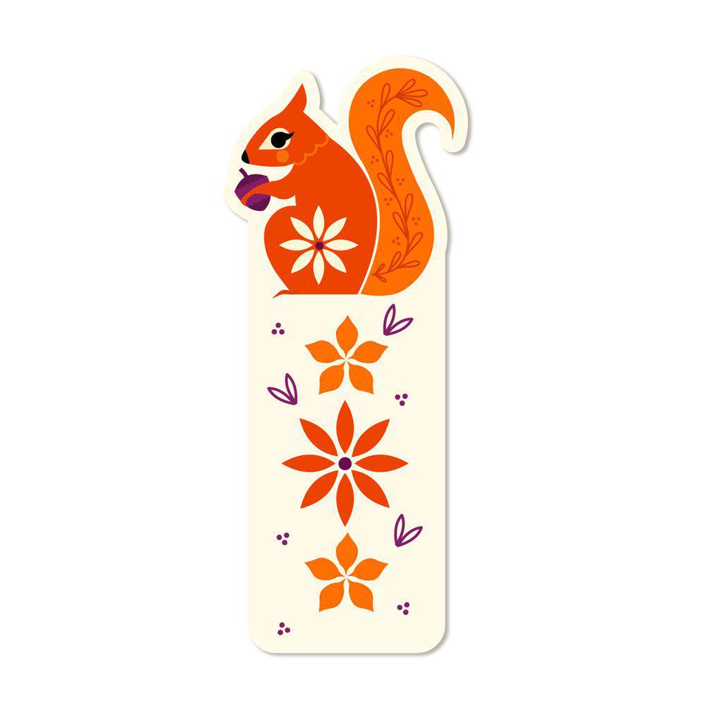 Bookmark - Squirrel by Amber Leaders Designs