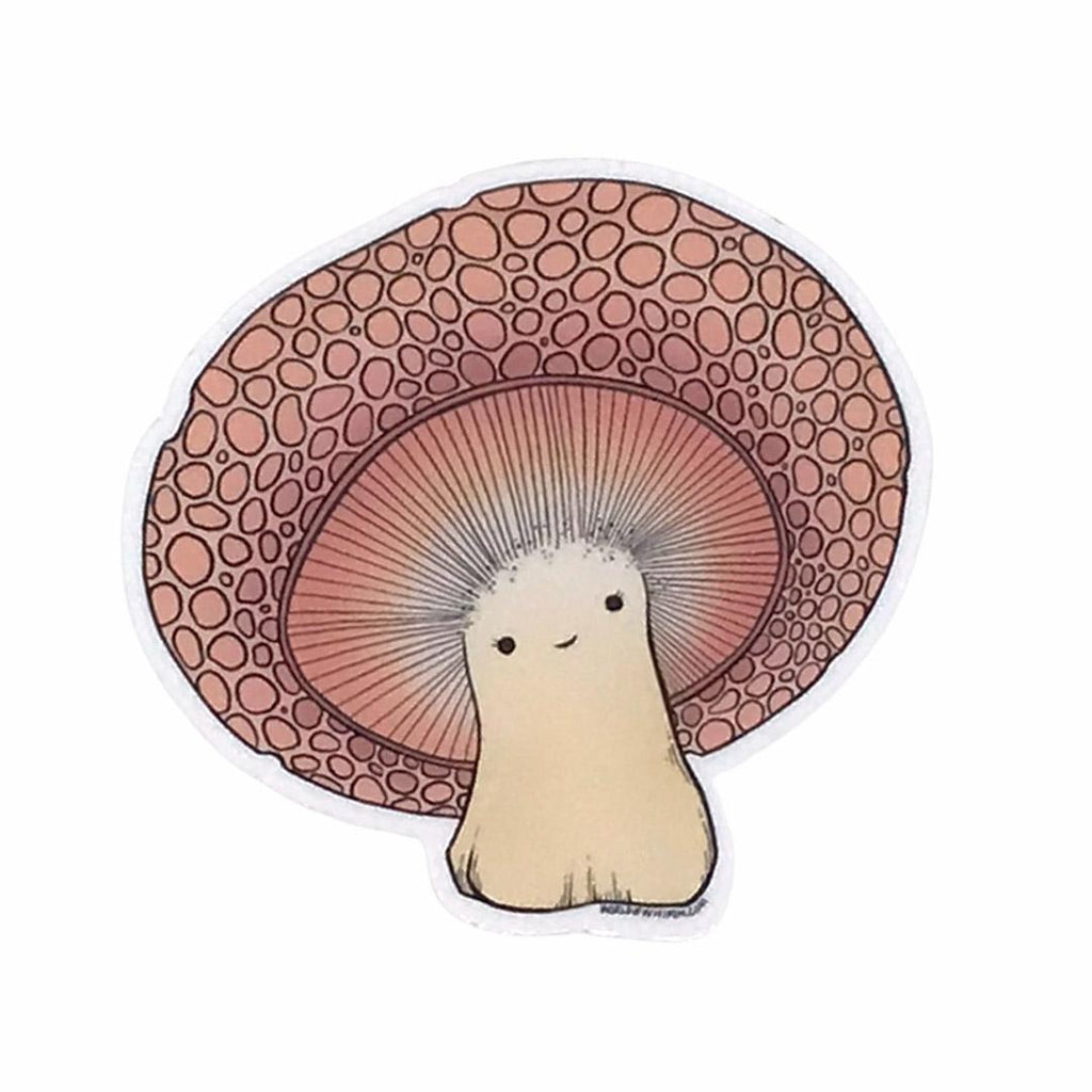 Sticker - Pink Mushroom by World of Whimm