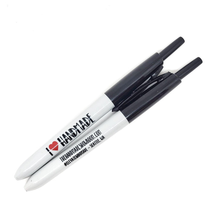Pen - I (Heart) Handmade - Ultra-Fine Retractable Sharpie Pens by The Handmade Showroom