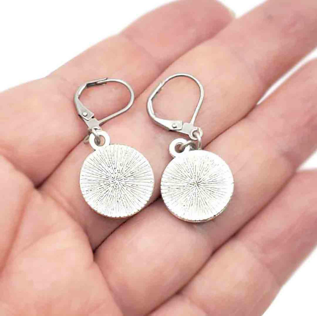 Earrings - Robin Antiqued Silver by Christine Stoll | Altered Relics