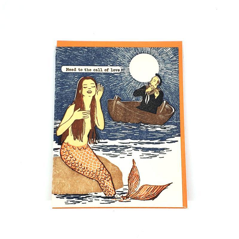 Card - Love & Friends - Mermaid Sailor by Ilee Papergoods