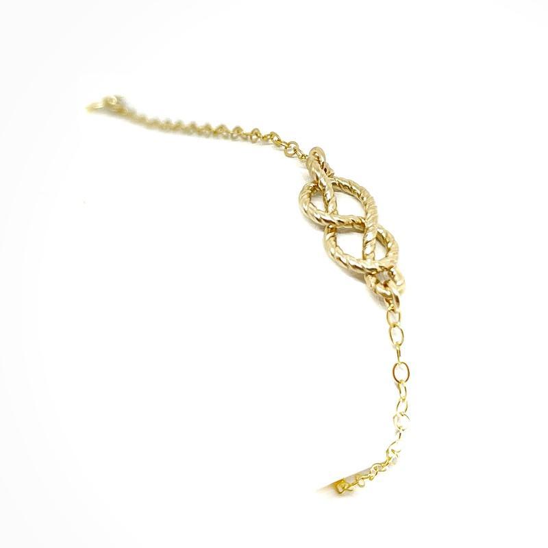 Bracelet - Sailor's Knot 14k Yellow Gold-fill by Foamy Wader