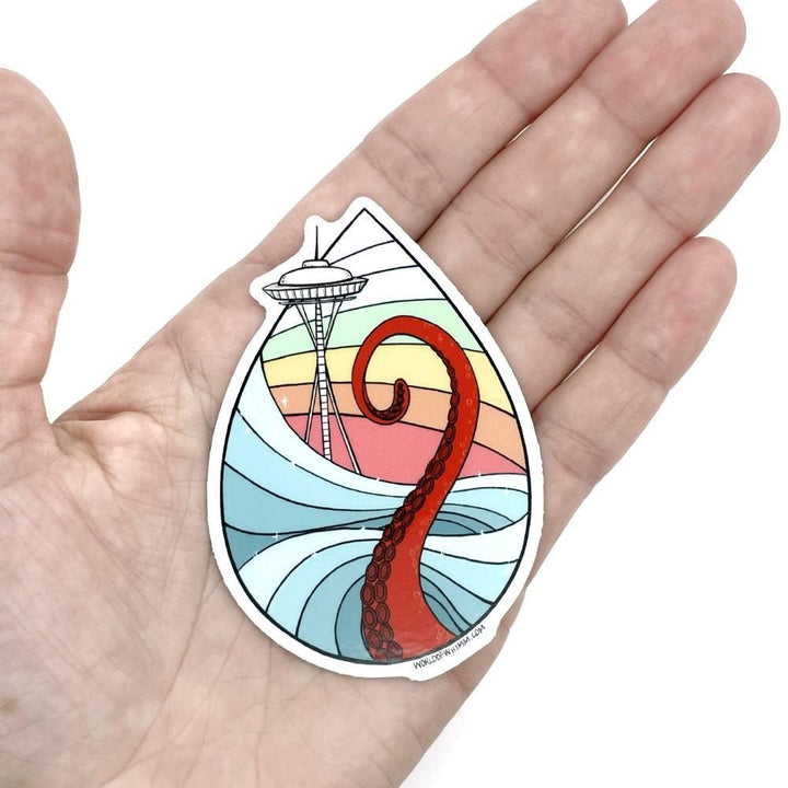 Sticker - Seattle Drop by World of Whimm