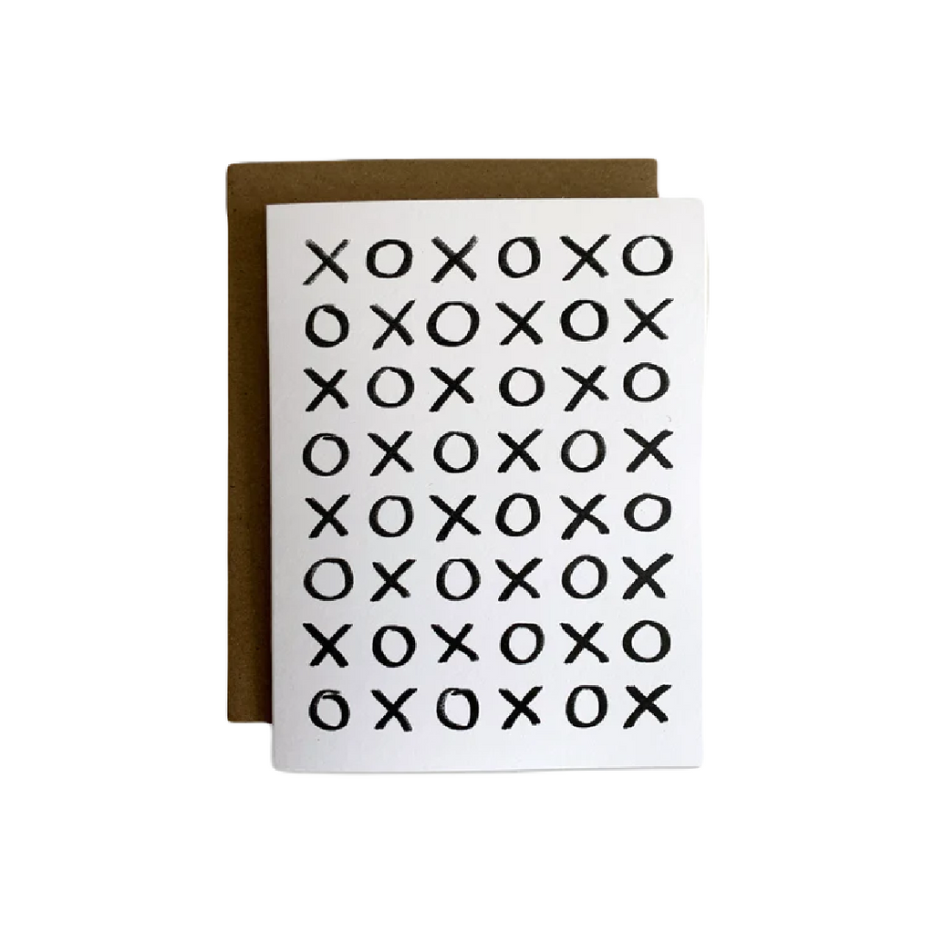 Card - Xs and Os by Red Umbrella Designs