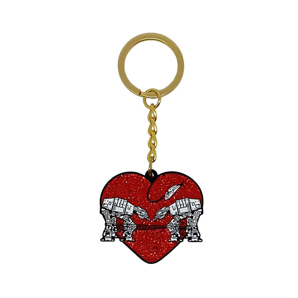 Keychain - Love AT-AT First Sight (Assorted Colors ) by Ugly Baby
