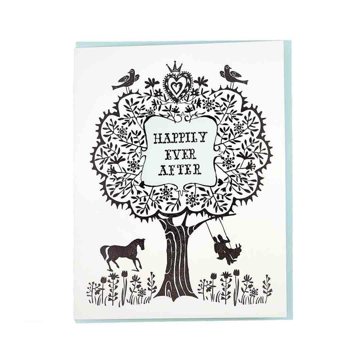 Card* - Wedding - Happily Ever After (2 sizes) by Ilee Papergoods