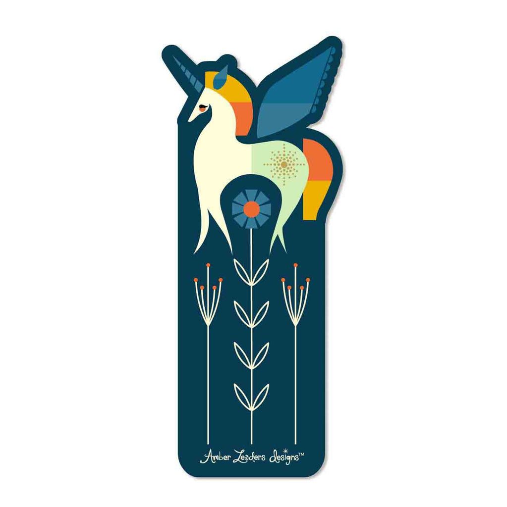 Bookmark - Unicorn by Amber Leaders Designs