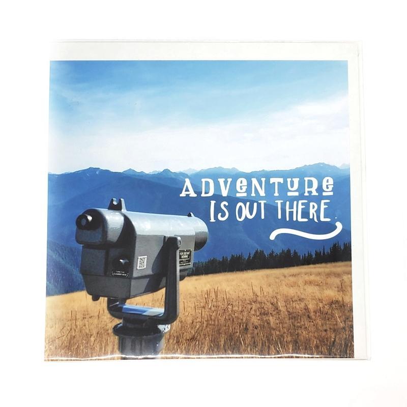 Art Print - 8x8 - Adventure is Out There (Olympic Nat'l Park) by Michaela Rose
