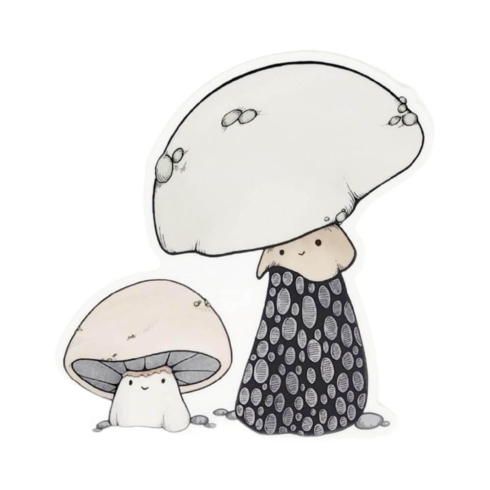 Sticker - Fun Guys (Mushrooms) by World of Whimm