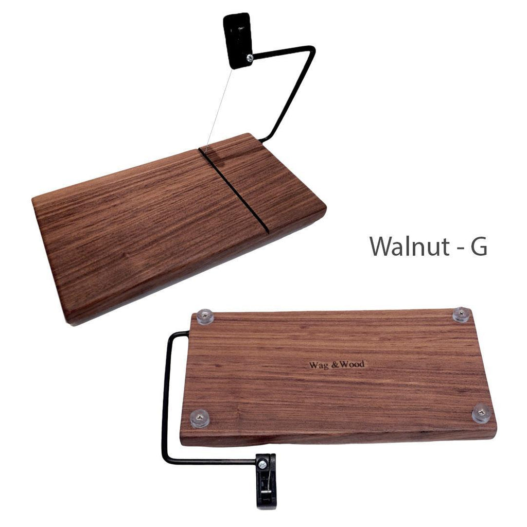 Cheese Slicer - Walnut Wood (Assorted) by Wag & Wood