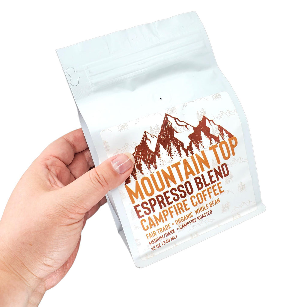Coffee Beans - Mountain Top - Espresso Blend in Medium Dark Roast by Campfire Coffee Co.