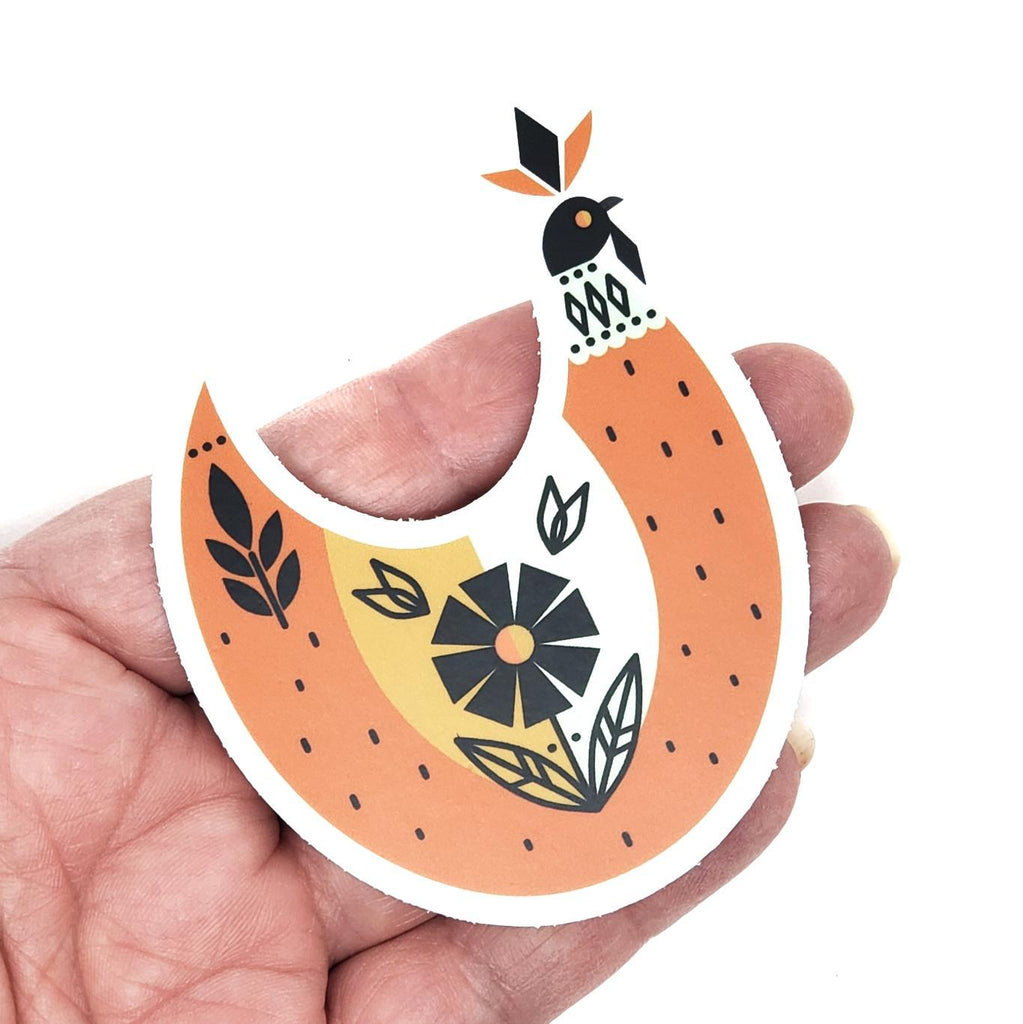 Sticker - Chicken  by Amber Leaders Designs