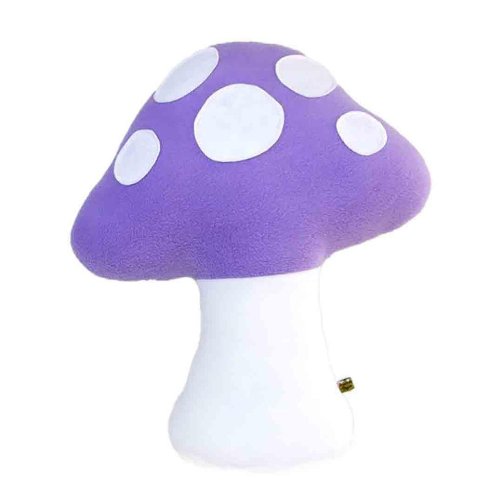 Plush - Large Mushroom Pillow (Lavender) by Beautifully Regular