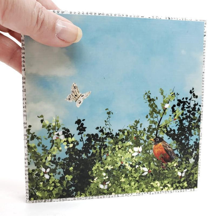 Art Block - Robin by MKC Photography