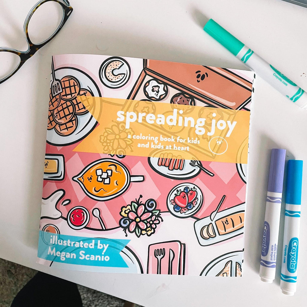 Coloring Book - Spreading Joy by Millie Paper Co
