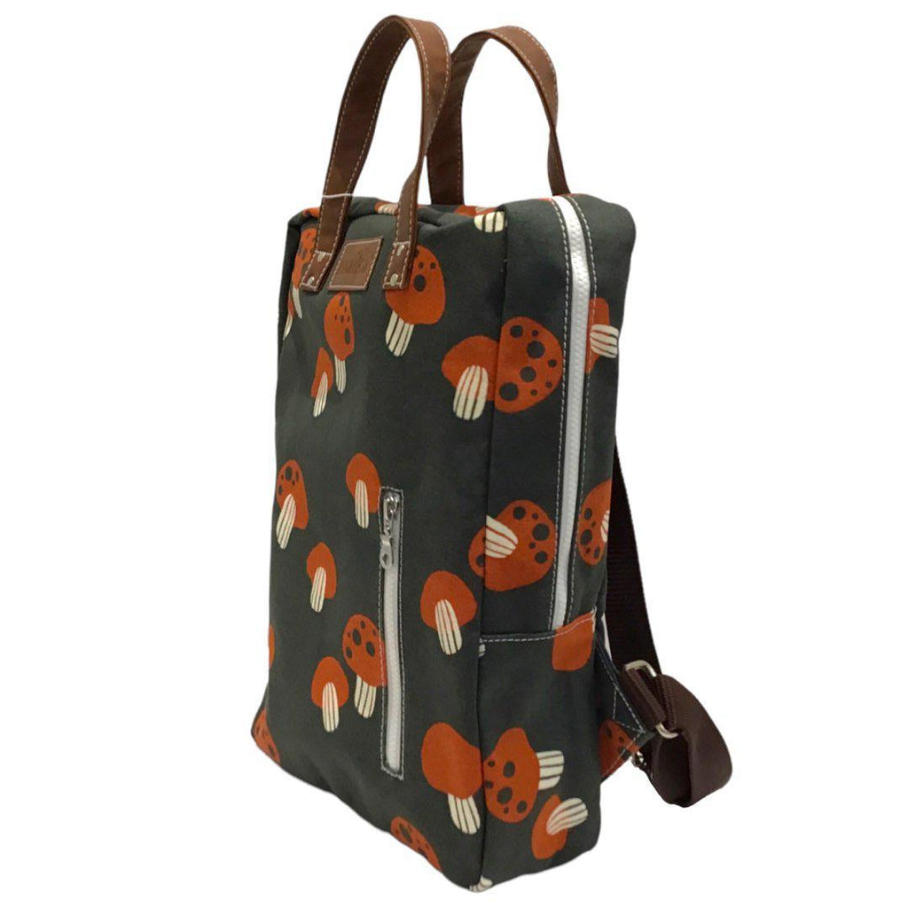 Laptop Backpack - Mendocino Mushrooms by MAIKA